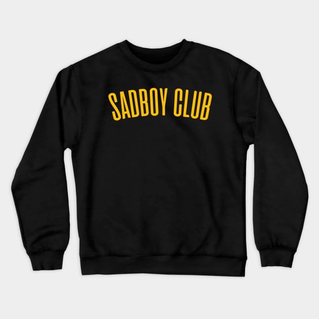 SADboy Club Crewneck Sweatshirt by Dexter